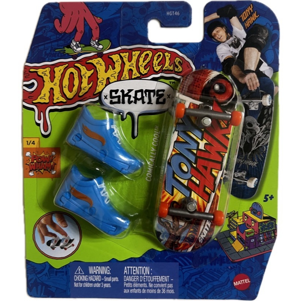 Hot Wheels Tony Hawk Skateboard Toy Set